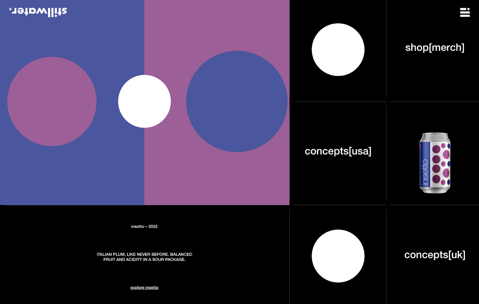 A screenshot of the stillwater homepage built by WP Engine agency partner Drexler
